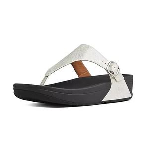Fitflops The Skinny Deluxe Silver Women’s 7